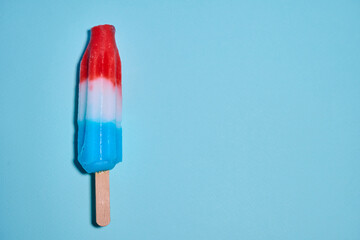 Bomb pop on solid background