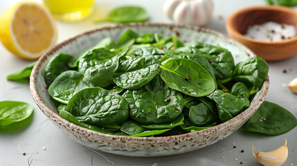 Obraz premium Vegetable salad in a bowl
