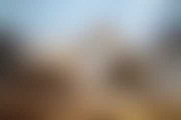 Blurred background in light brown and blue tones, blurred, defocused, soft, abstract, blurry, neutral 