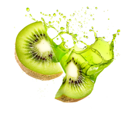 kiwi fruit isolated on transparent background png
