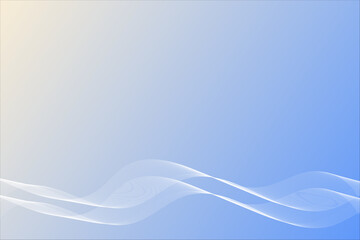 abstract blue wave background