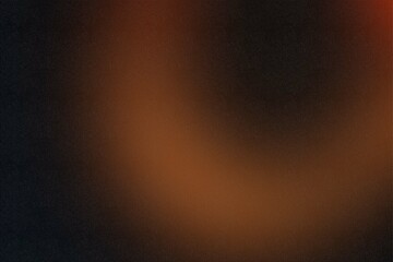 Dark blur background, orange gradient color, grainy texture, blurry, grainy noise, grain effect,