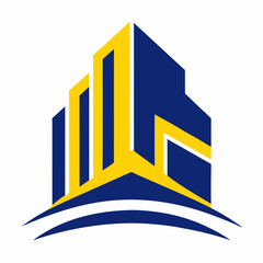 House logo icon design vector art illustration.