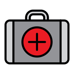 Health Vector Filled Icon Design