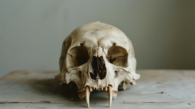 Lion Skull: Symbol of Leadership and Courage 