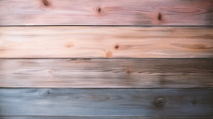 Wooden background. Colored wooden planks. Wood texture.