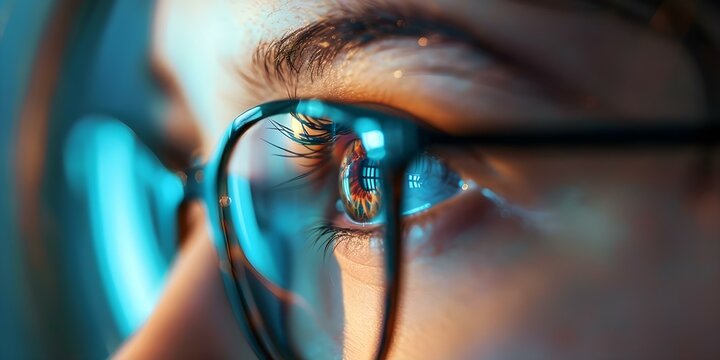 A visual guide with tips for reducing screen time and promoting eye health. Concept Healthy Habits, Digital Detox, Eye Care, Screen Time Tips, Visual Wellness