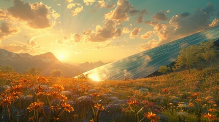 Witness the Elegance of Solar Technology Through Stunning Visuals