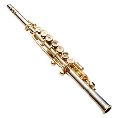 Fototapeta premium flute on transparent background