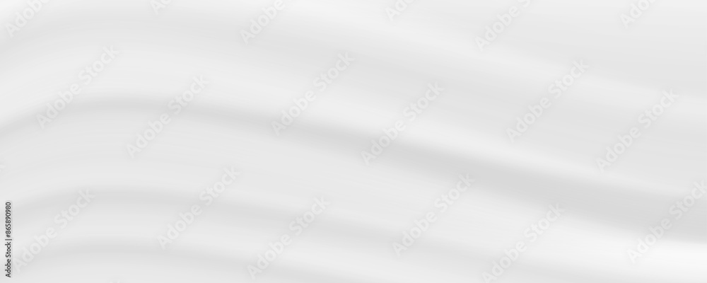Aufkleber smooth grey wave background. subtle silver curve lines texture. abstract gray template for graphic d