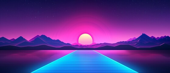 Surreal landscape with planets, floating spheres, podium platform, cosmicthemed abstract space, futuristic design, vibrant colors