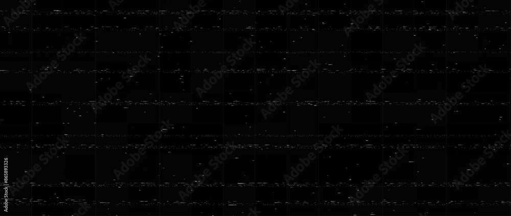 Poster static white noise lines texture. glitch vhs pixel noise stripped wallpaper. lost or bad tv signal. 