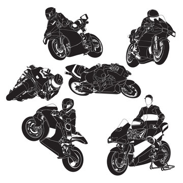Moto GP goes fast to get the championship