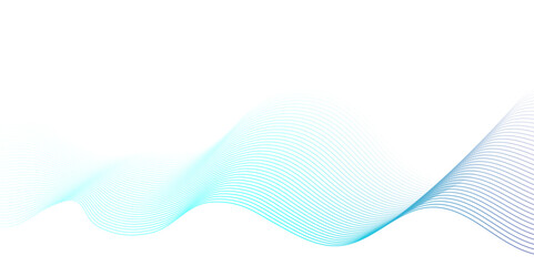 Fototapeta premium Minimal technology diagonal blend line dynamic frequency flow futuristic smooth digital line creative wave blend pattern background. abstract swoosh speed wave lines modern stream background.