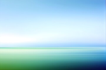 Obraz premium abstract background blurred calm sea pastel green blue color