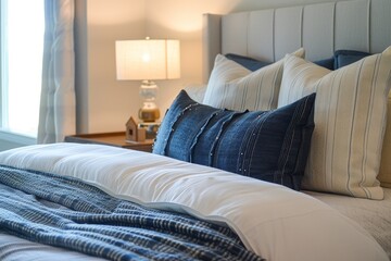 A stylish guest bedroom with comfortable bedding, thoughtful decor, and amenities to make visitors feel at home