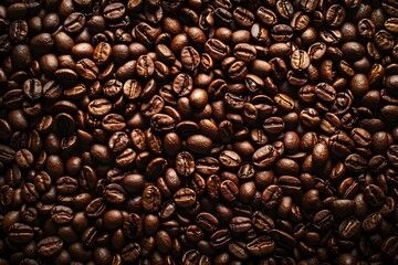 Naklejka premium full screen coffee beans