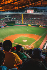 Baseball grand arena, sports event