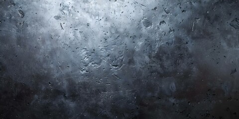 Obraz premium Dark Gray and Black Fantasy Backdrop with Rustic Steel Grunge Texture. Concept Fantasy, Backdrop, Gray, Black, Rustic, Steel, Grunge, Texture