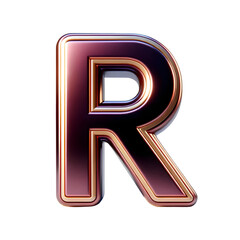 3d letter R