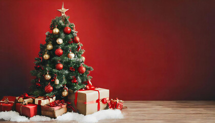 クリスマス背景イメージ。クリスマスツリー。壁紙。Christmas background image. Christmas tree. Wallpaper.