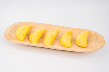 Fried empanadas, typical Colombian food