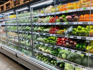 Fototapeta premium Grocery Store Fresh Produce