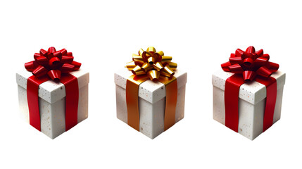 Obraz premium gift box with ribbon