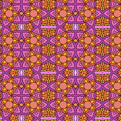 seamless pattern with flowers