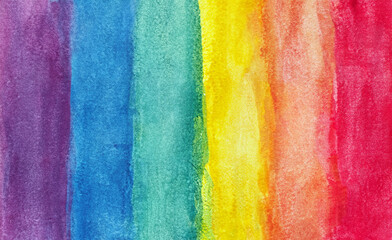 Colors of rainbow. Photo watercolor paper texture. Abstract watercolor background. Wet watercolor paper texture background. abstract colorful pattern.  multicolored watercolor stains.