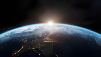 Obraz premium earth in space