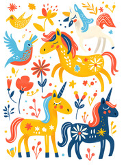 cartoon illustrator card or background .