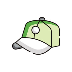 Baseball Cap vector icon