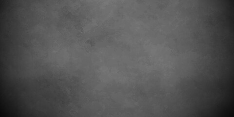 Abstract black stone wall texture grunge rock surface. dark gray background backdrop. wide panoramic banner. old wall stone for dark black distressed grunge background wallpaper rough concrete wall.