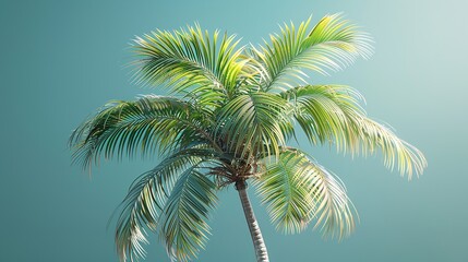 Obraz premium Surfing Tropical Hawaii Palm for T-Shirt Print