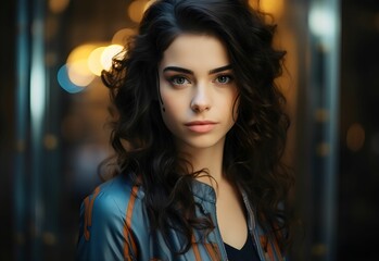 portrait of a woman ai generated 