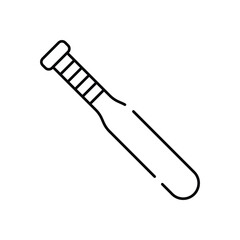 Baseball Bat vector icon