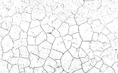 Scratched Grunge Urban Background Texture Vector.  Black white vintage texture. Old background from cracks, stains, damage.
