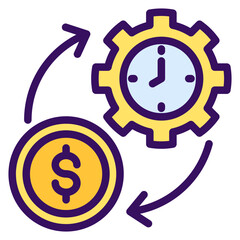 Obraz premium Cashflow Icon