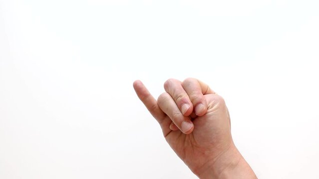 指を折って数を数える