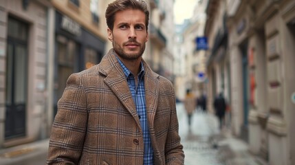 Fototapeta premium Comfortable and Fashionable Business Casual Style 