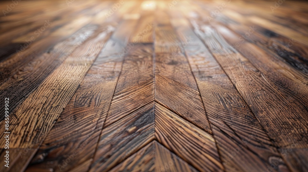 Canvas Prints Close up top view of wooden floor with horizon texture and empty space