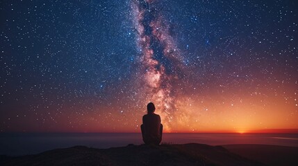Stargazing under the Milky Way