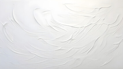 Obraz premium Abstract white background waves design wall