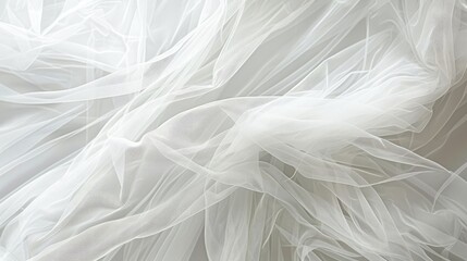 Obraz premium Abstract white background with mosquito net texture for design ideas and text space