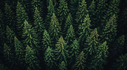 green fern background