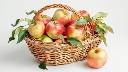 apples in a basket