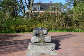Park in the Town Eckernförde, Schleswig - Holstein