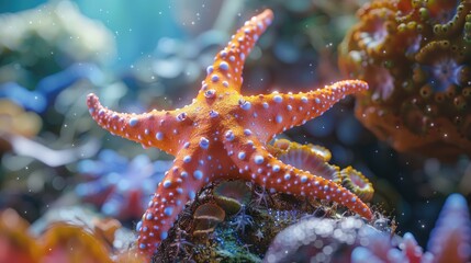 In a Bright Space Starfish