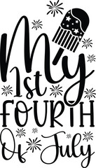 MY 1st FOURTH Of July eps